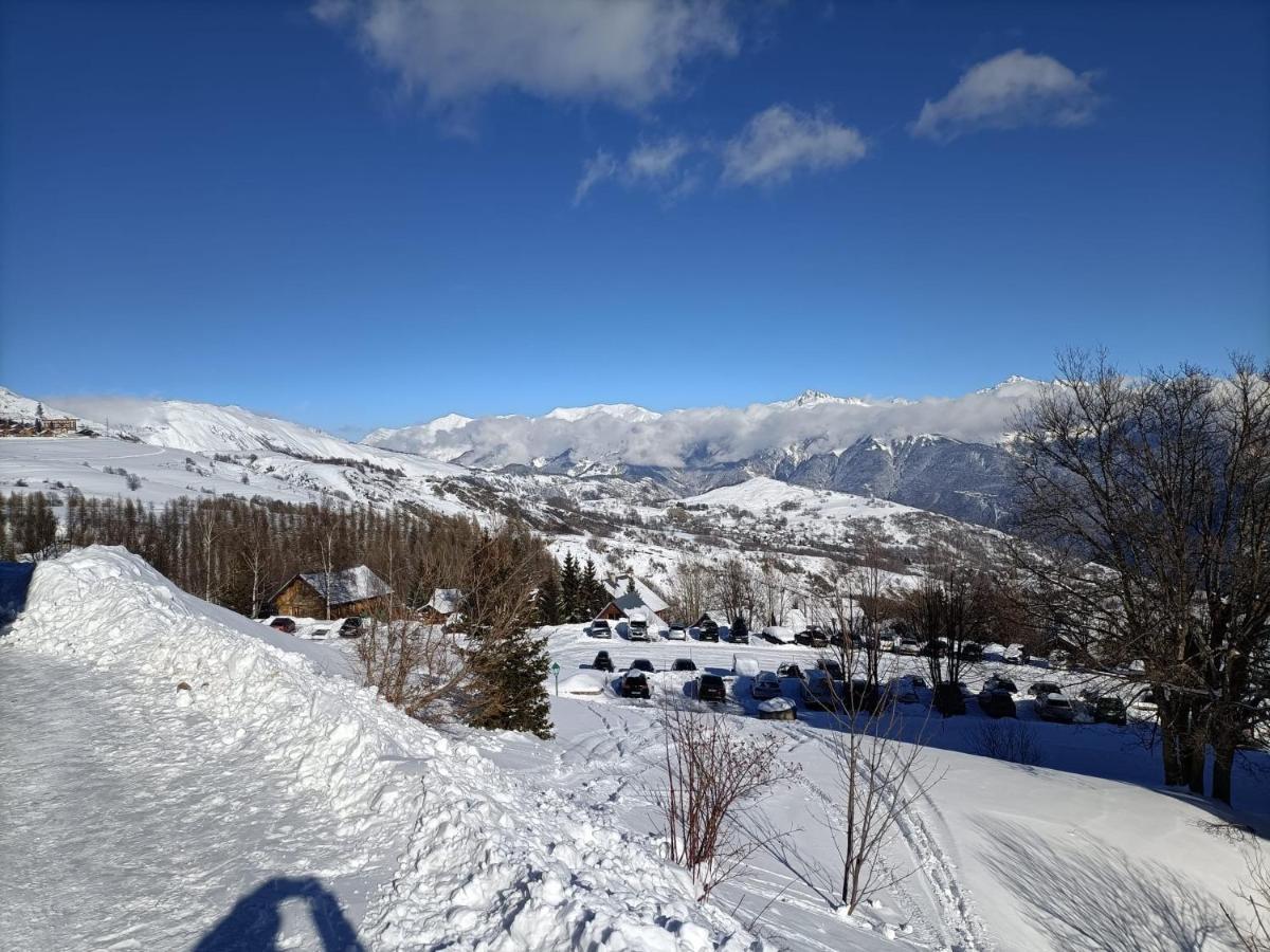 Appartement 2 Chbres Calme Vue Vallee 500M Des Pistes Le Corbier Exterior foto